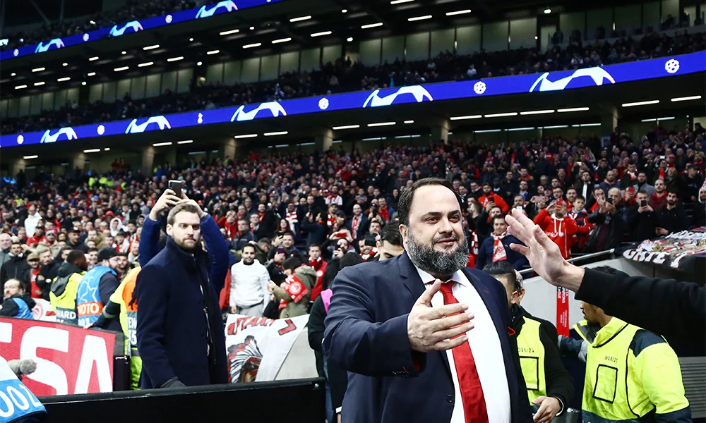 Τότεναμ - Ολυμπιακός: Αποθεώθηκε ο Μαρινάκης (pics)