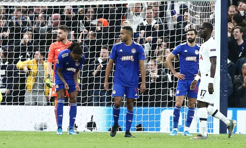Τότεναμ - Ολυμπιακός 4-2: Ένα ημίχρονο δεν ήταν αρκετό...