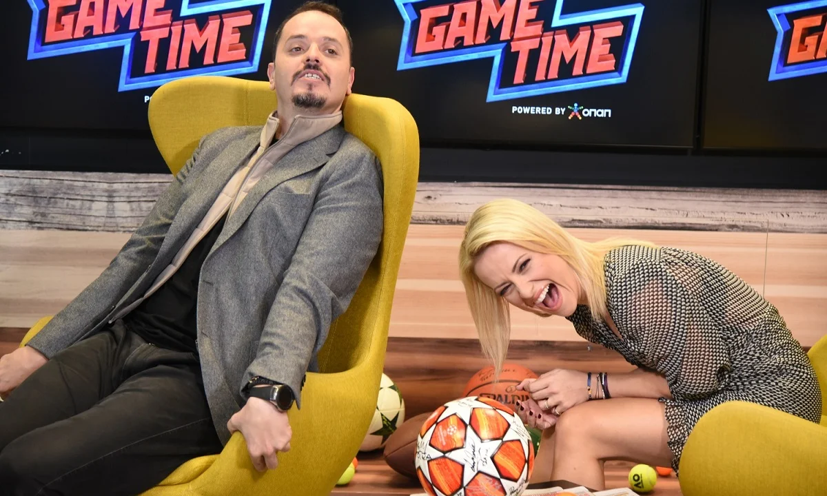 Ξεκαρδιστικός Αλέξανδρος Τσουβέλας στο Game Time του ΟΠΑΠ