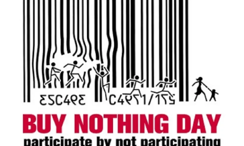 Μετά το Black Friday…. Παγκόσμια Ημέρα Αγοραστικής Αποχής!