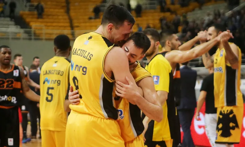ΑΕΚ - Προμηθέας 73-68: Με «τρίποντες βόμβες» του Γκίκα! (vids)