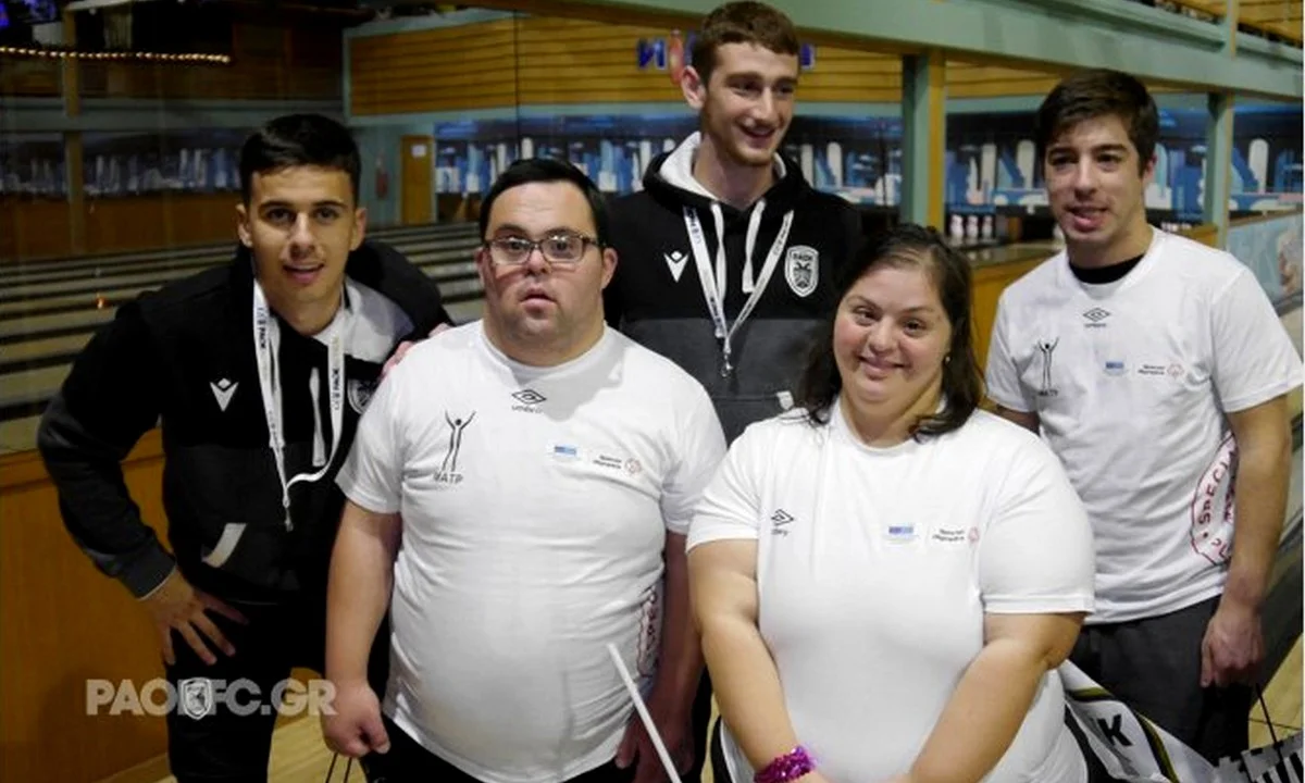 PAOK Action: Η Κ19 δίπλα στα Special Olympics Hellas (vid)