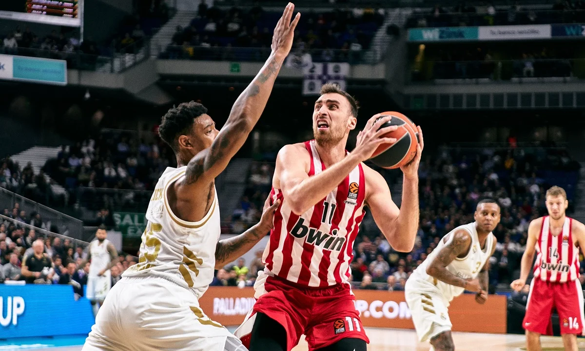 Ρεάλ- Ολυμπιακός 93-77 : Τεράστια διαφορά επιπέδου