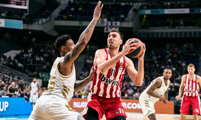 Ρεάλ- Ολυμπιακός 93-77 : Τεράστια διαφορά επιπέδου