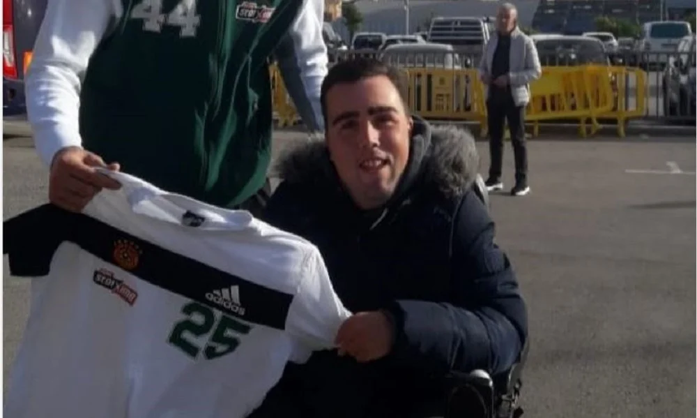 Ο Ισπανός πιστός οπαδός του Παναθηναϊκού!