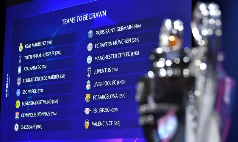 Champions League: Αυτά είναι τα ζευγάρια των «16»