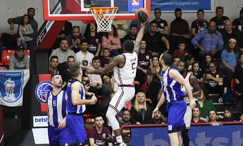 Ήφαιστος - Ηρακλής 79-65: «Καθάρισε» στο τελευταίο δεκάλεπτο (vid)