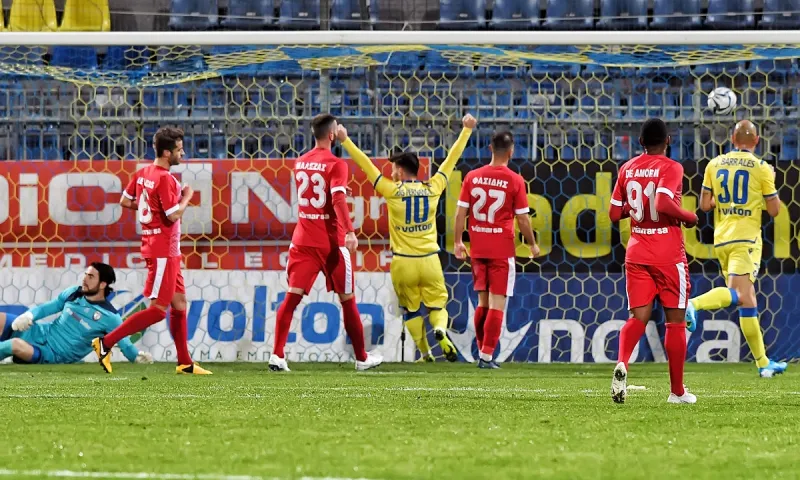Αστέρας Τρίπολης - Ξάνθη 5-0: Διέλυσε τους Ακρίτες που δεν βλέπονται