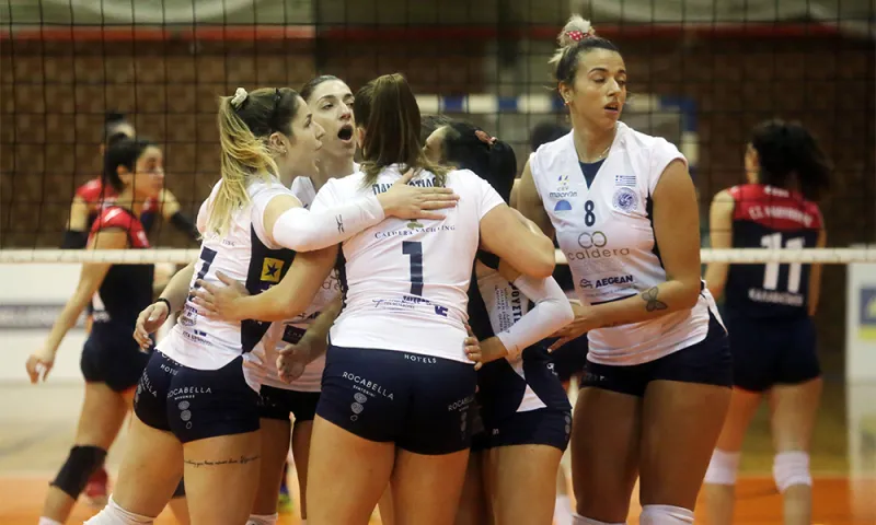 Volley League Γυναικών: Πρώτος ο ΑΟ Θήρας