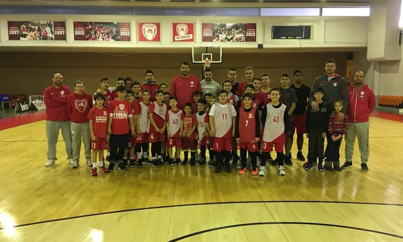 Ολυμπιακός: Με Πρίντεζη το Christmas Camp! (pics)