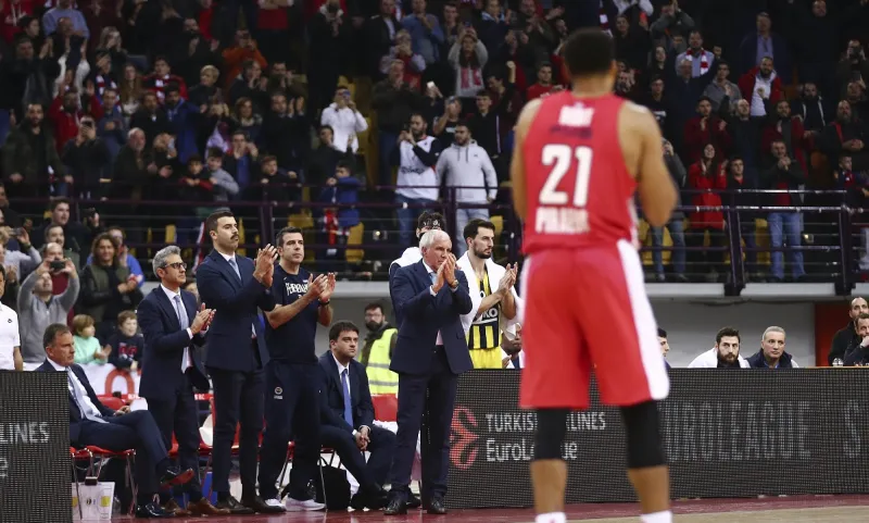 Ο Ομπράντοβιτς χειροκρότησε τον Σπανούλη για το ρεκόρ (pics)