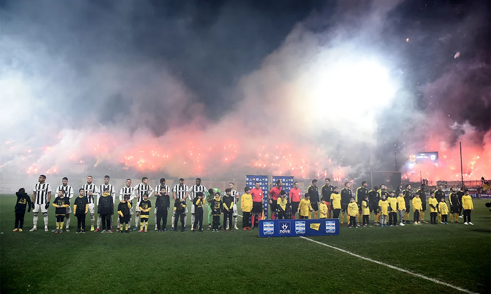 Άρης - ΠΑΟΚ: Εντυπωσιακή ατμόσφαιρα (pics)