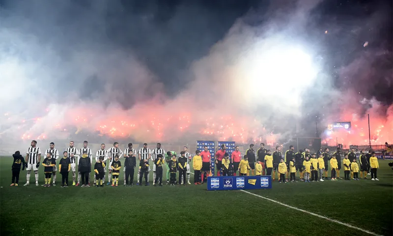 Άρης - ΠΑΟΚ: Εντυπωσιακή ατμόσφαιρα (pics)