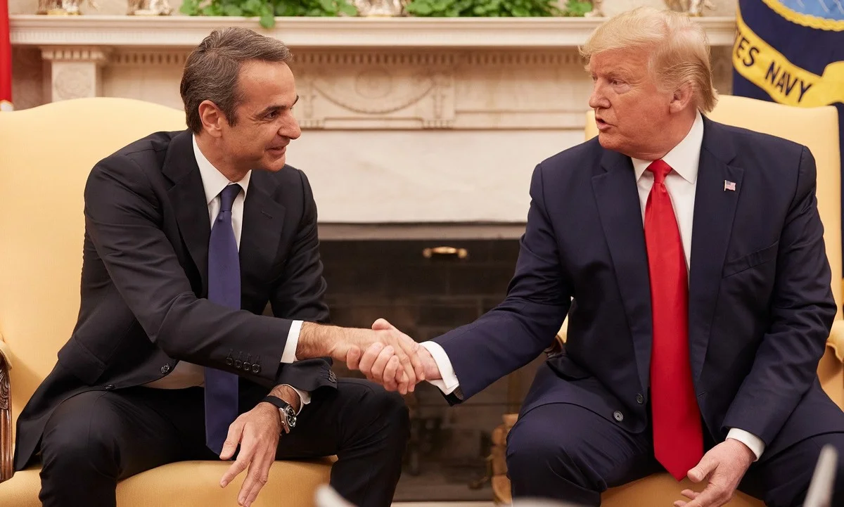 Τραμπ: Τεράστια επιτυχία η ανάκαμψη της Ελλάδας - Μητσοτάκης: Ενδιαφερόμαστε για τα F-35