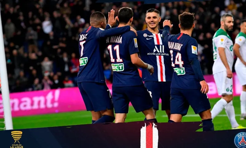 Παρί Σεν Ζερμέν – Σεντ Ετιέν 6-1: Τη διέλυσε! (vid)