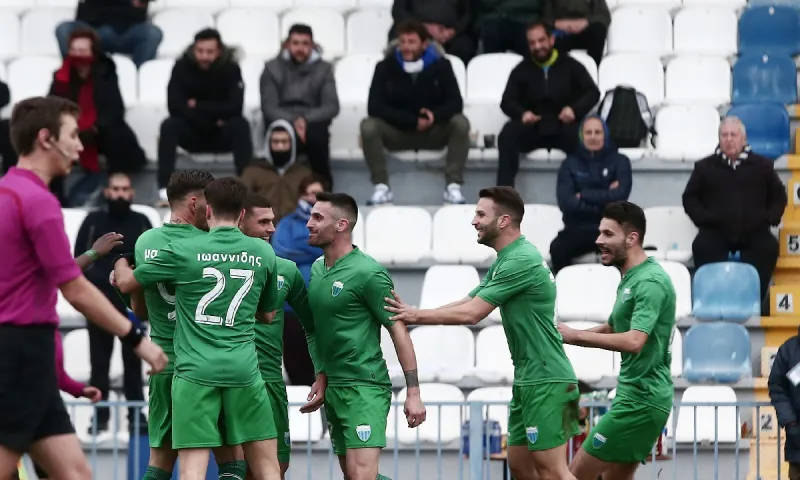 Λεβαδειακός - Πλατανιάς 1-0: Τρίτη σερί νίκη για τους Βοιωτούς (vid)