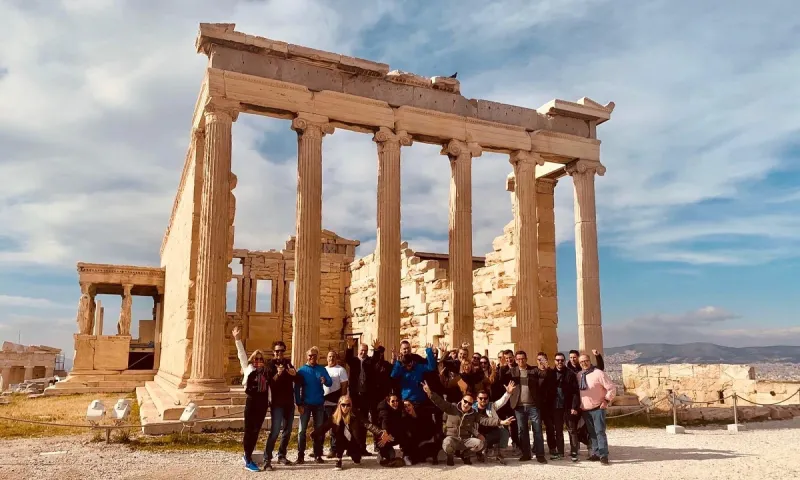 Μπάγερν: Επίσκεψη στην Ακρόπολη και το Καλλιμάρμαρο (pics)