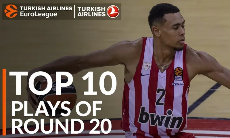 Top-10 με Μπόλντγουιν και Ράις στην Euroleague (vid)