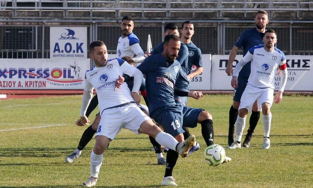 Football League: Ισοπαλίες σε Ιεράπετρα, Καβάλα