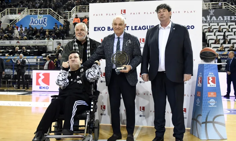 Απονεμήθηκε στον ΠΑΟΚ το FAIR PLAY του Δεκεμβρίου