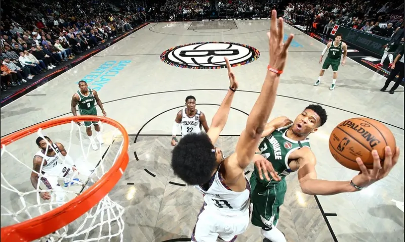 Νετς - Μπακς 97-117: Ισοπεδωτικοί Μπακς και Αντετοκούνμπο ξανά και ξανά (vid)