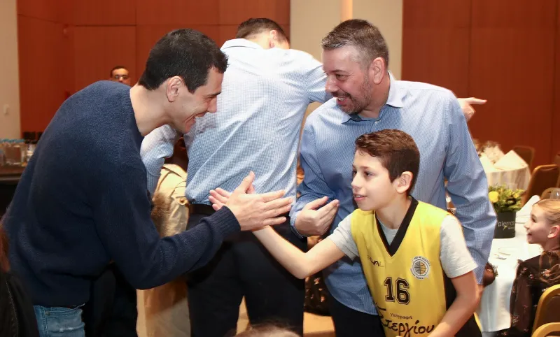 ΑΕΚ: O Νίκος Ζήσης τράβηξε τα «φώτα» στην κοπή της πίτας (pics)