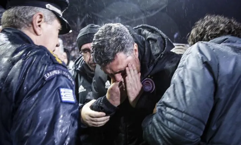 Πανό κατά του Όσκαρ Γκαρθία στο Μπιλμπάο-Θέλτα! (pic)
