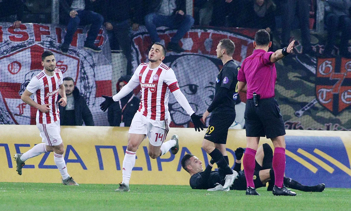 Ολυμπιακός - Άρης: Τα γκολ του πρώτου ημιχρόνου (vids)