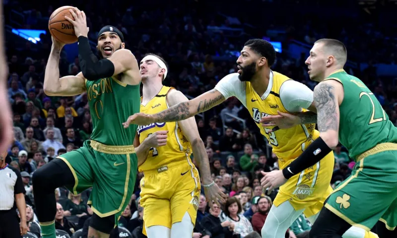 NBA: Η Βοστώνη «ισοπέδωσε» ΛεΜπρόν, Ντέιβις - Αδιανόητη εμφάνιση Λίλαρντ!