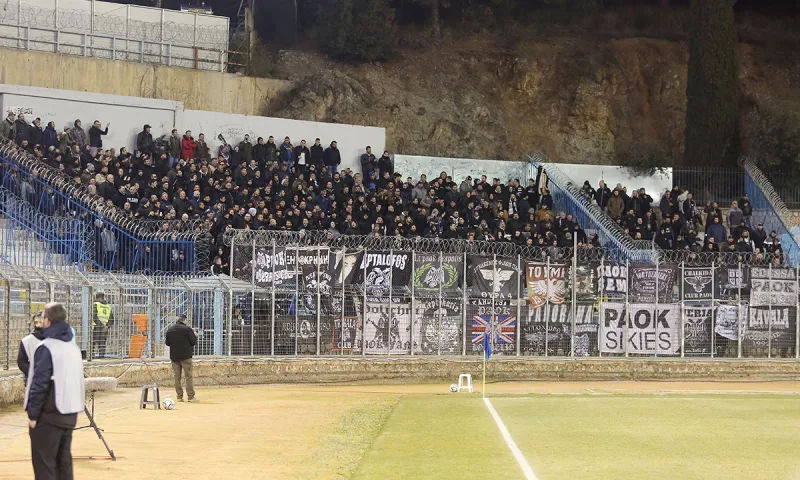 Λαμία: Οπαδοί του ΠΑΟΚ αναστάτωσαν την πόλη