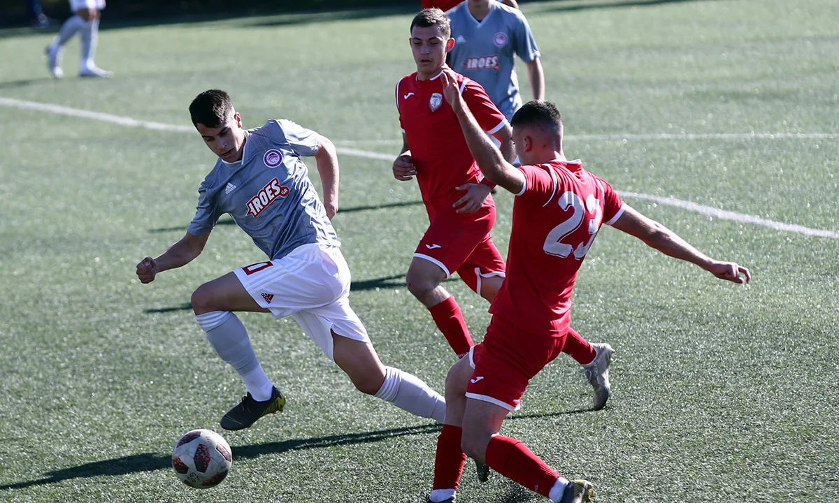 Ολυμπιακός - Ξάνθη Κ19 3-0: Πρώτο γκολ Καράκουτη