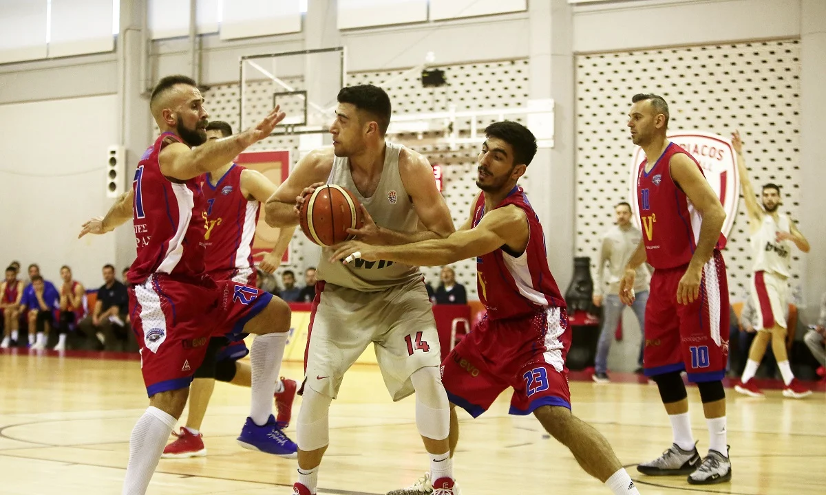 Α2 Ανδρών: Έσπασε το αήττητο του Χαρίλαου ο Ολυμπιακός Β'