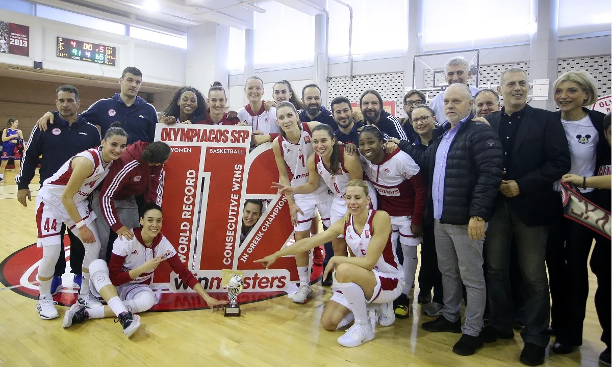 Παγκόσμιος Ολυμπιακός! Έφτασε στις 112 σερί νίκες!
