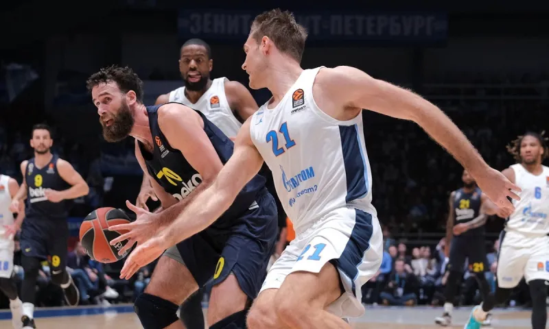 Ζενίτ- Φενέρμπαχτσε 68-73: Έπιασε την οκτάδα (vid)