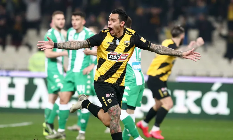 ΑΕΚ-Παναθηναϊκός 1-0: Με το... χτύπημα του Αραούχο!