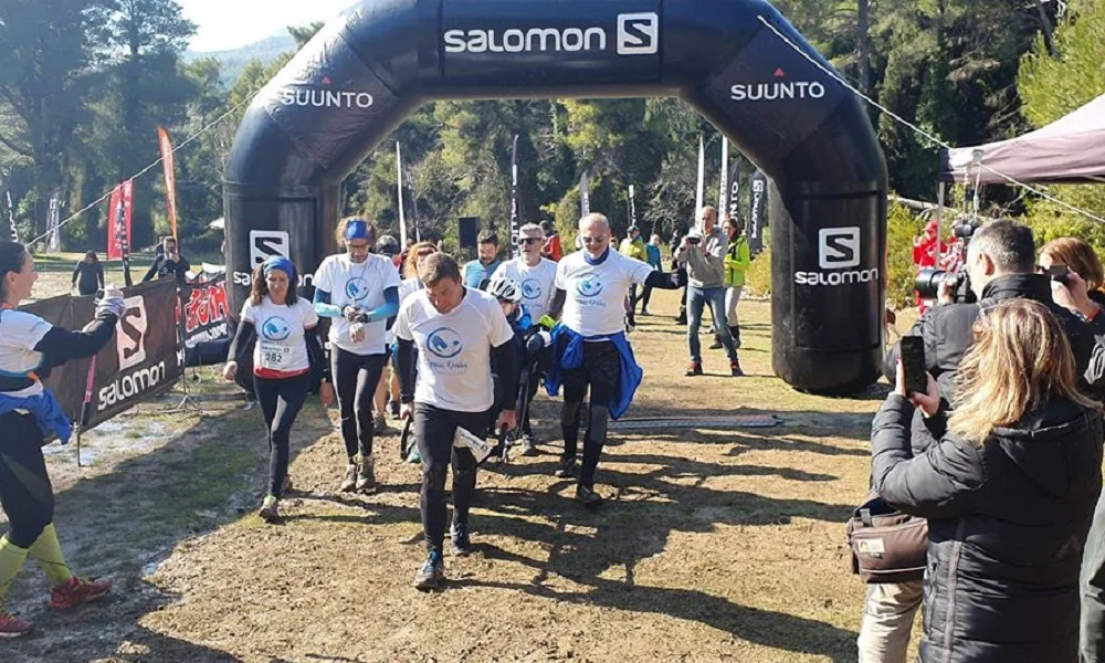 «Δρομείς Ελπίδας» στο Salomon Cup της Πάρνηθας: Η πίστη νίκησε τις δυσκολίες