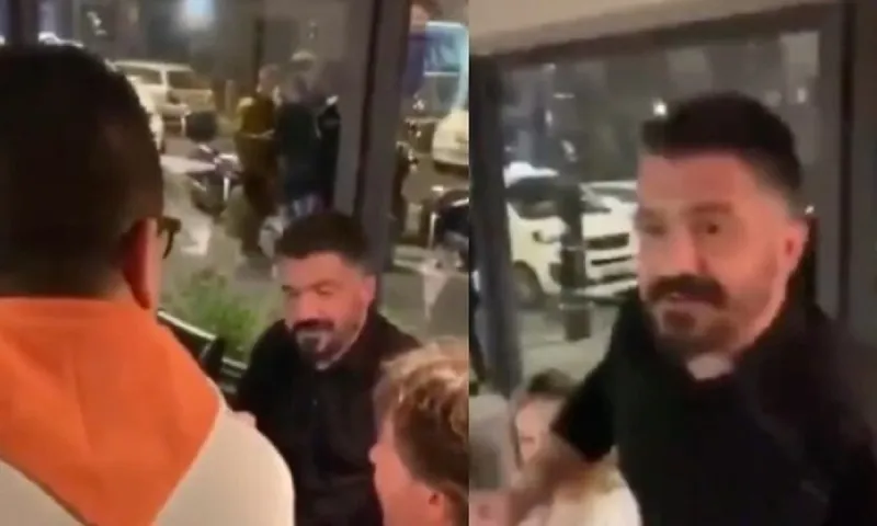 Η επική αντίδραση του Γκατούζο σε φάρσα σερβιτόρου (vid)