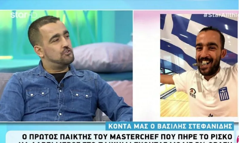 Συγκλόνισε ο τυφλός παίκτης του MasterChef: «Κίτρινα τα μάτια μου λόγω Άρη!»