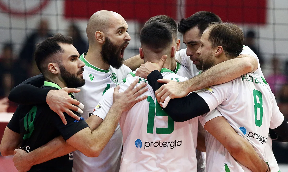 Ολυμπιακός - Παναθηναϊκός 2-3 σετ: Προβάδισμα κούπας, «έσπασε» το ρεκόρ!
