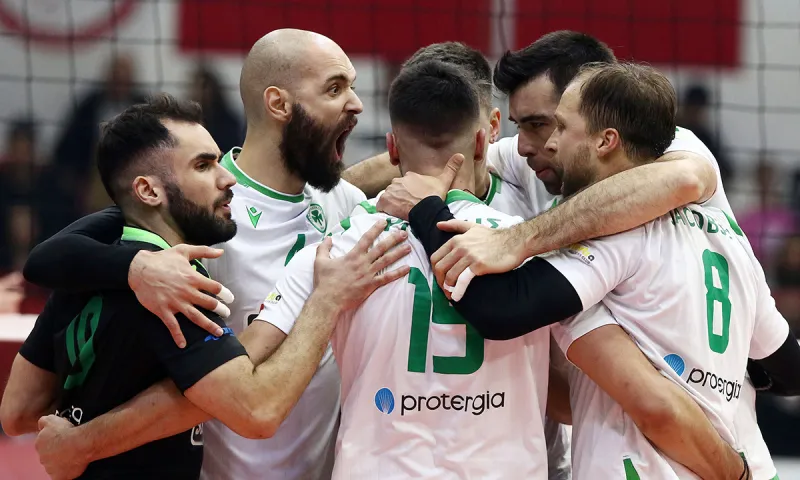 Ολυμπιακός - Παναθηναϊκός 2-3 σετ: Προβάδισμα κούπας, «έσπασε» το ρεκόρ!