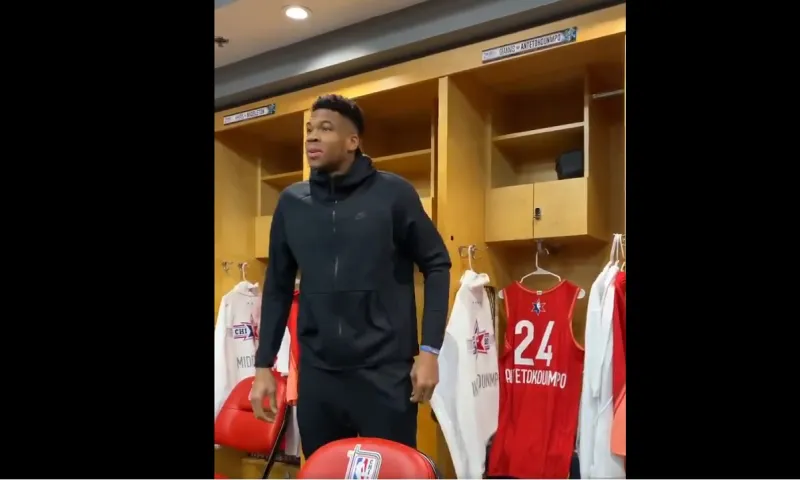 NBA All Star Game 2020: Έτοιμος ο κάπτεν Αντετοκούνμπο (vid)