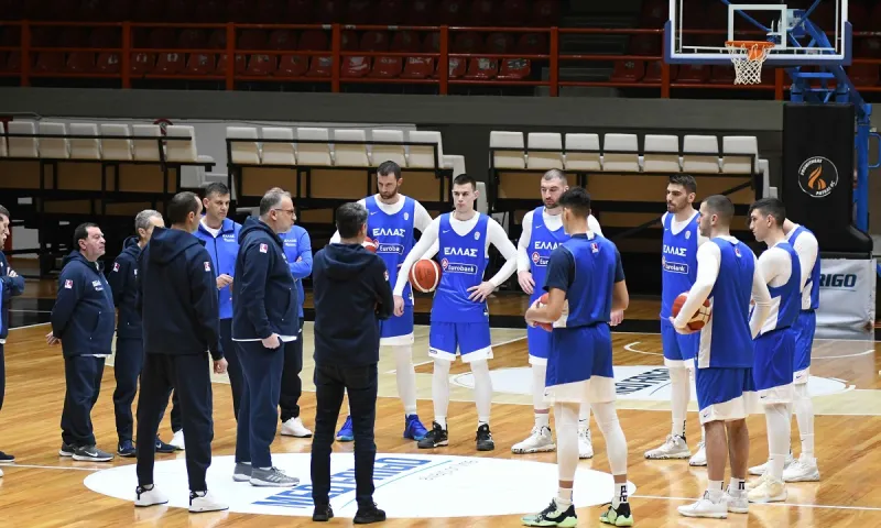 Εθνική Ανδρών: Προπονήθηκε στην Πάτρα (pics)