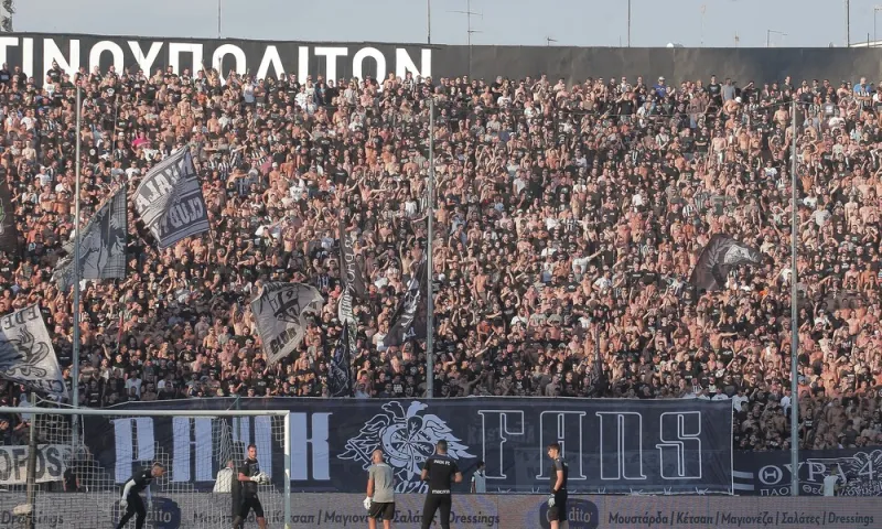 ΠΑΟΚ - Ολυμπιακός: Δίχτυ σε ολόκληρο το γήπεδο