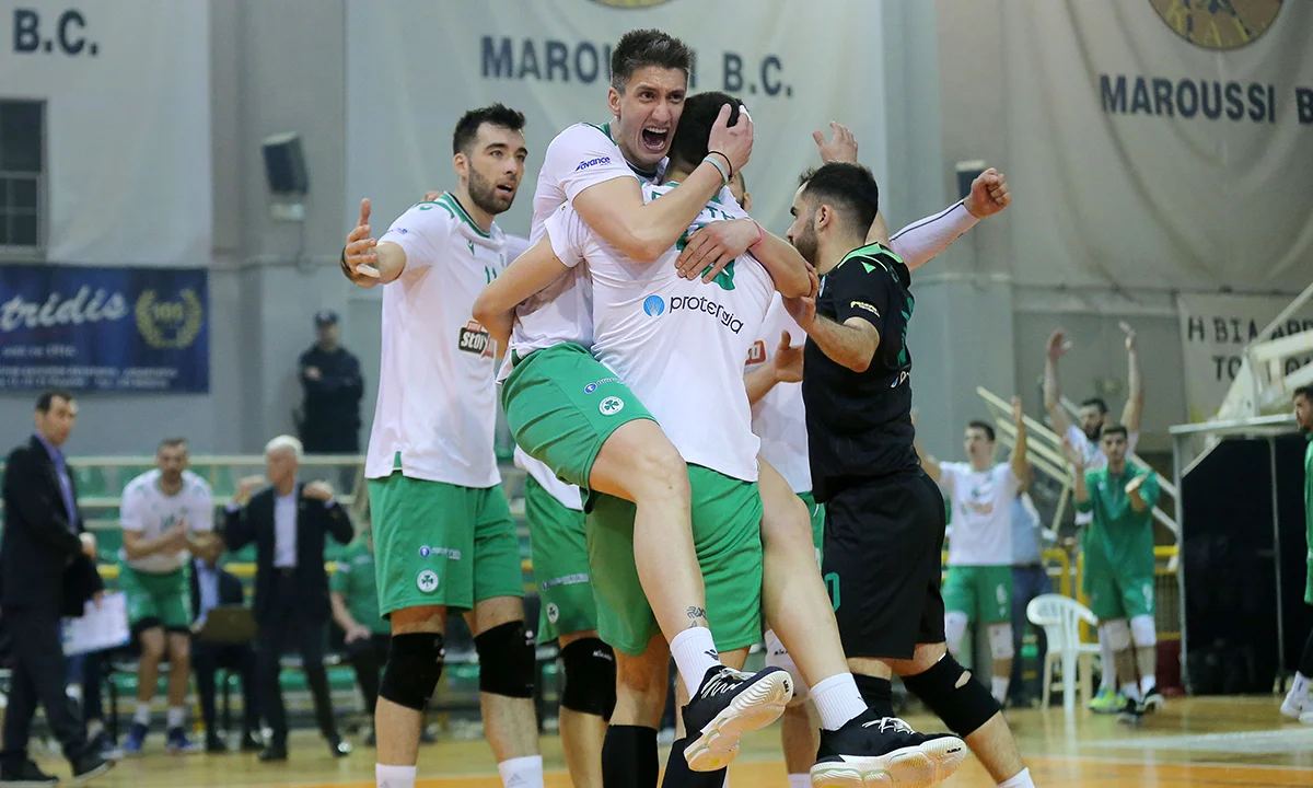 Παναθηναϊκός - Ολυμπιακός 3-3 σετ: Επέστρεψε! (vids)
