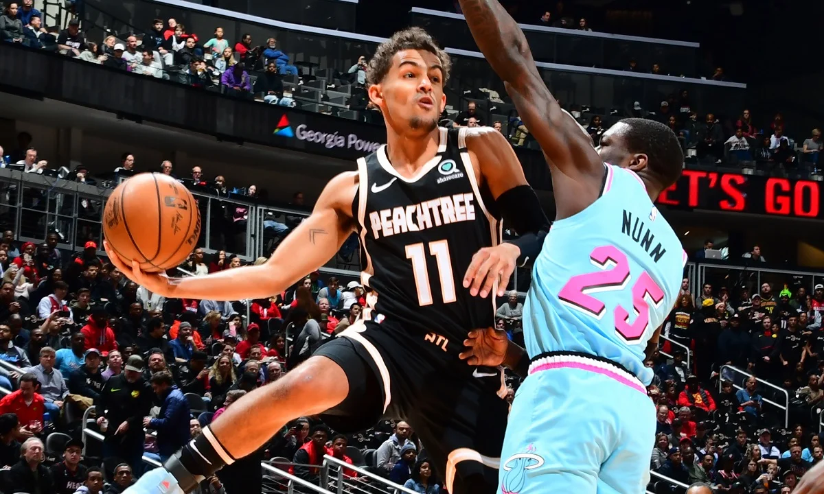 NBA: Πενηντάρα ο Τρέι Γιανγκ, στους 39 σταμάτησε ο Εμπίιντ (vids)