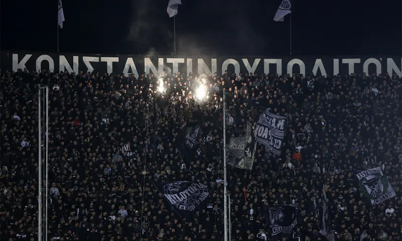 ΠΑΟΚ - Ολυμπιακός: Πανό για Noor 1 και Εσκομπάρ (pic)