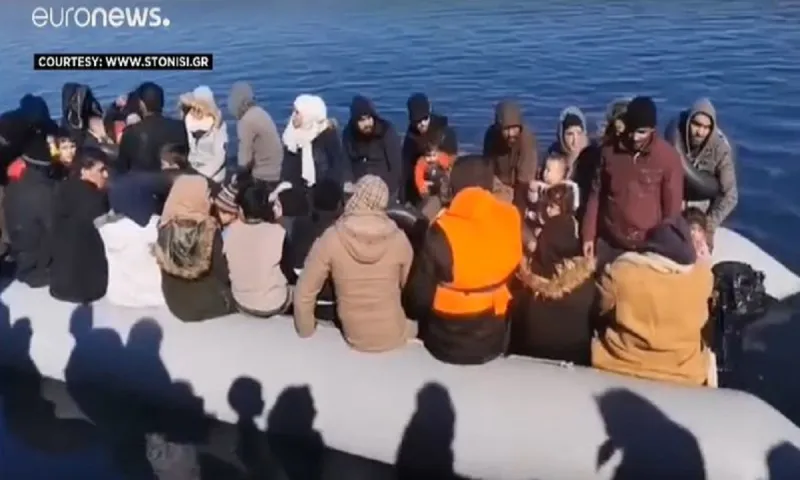 Λέσβος: Στήνονται μπλόκα για να μην περάσουν στη Μόρια οι μετανάστες (vid)