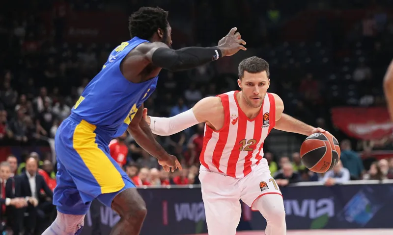 Ερυθρός Αστέρας - Μακάμπι 92-78: Πάντερ, Μπαρόν τον πήραν από το χέρι (vid)