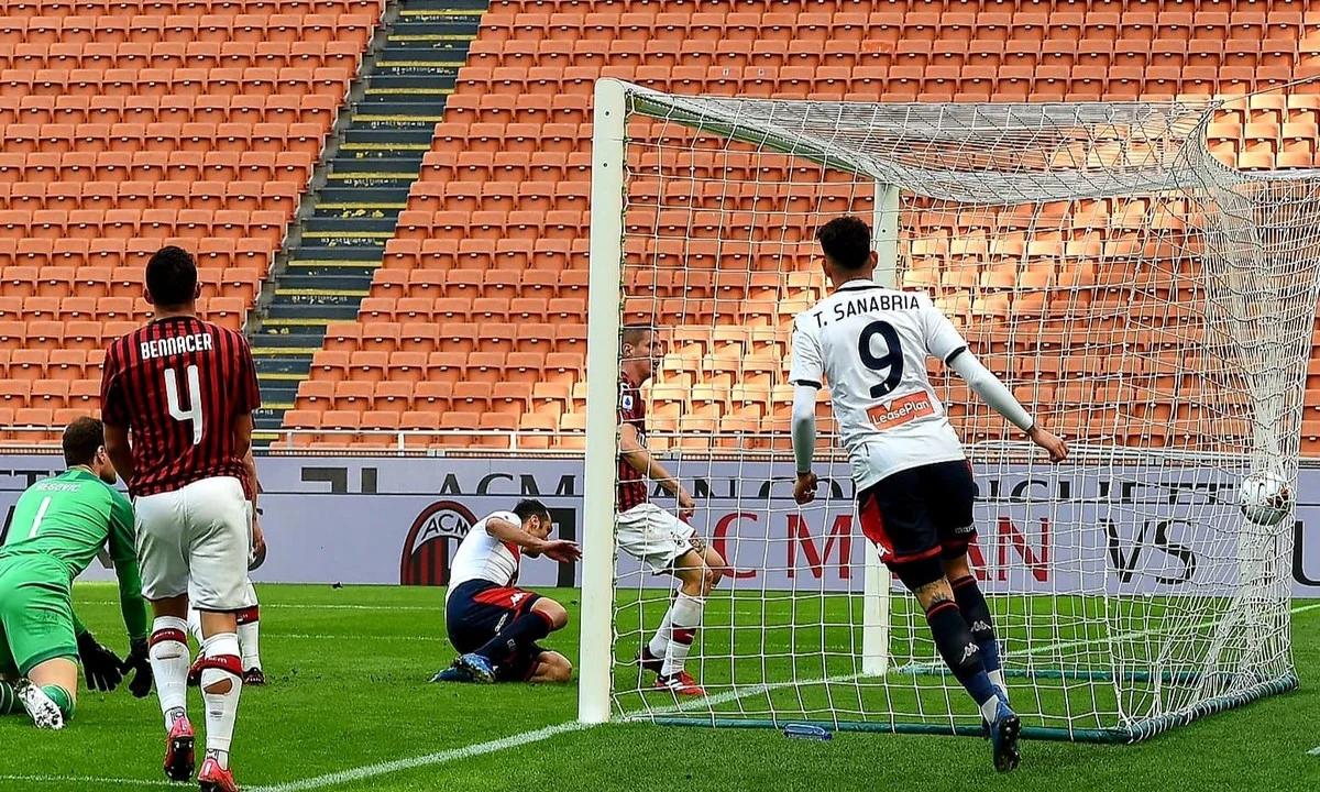 Μίλαν – Τζένοα 1-2: Της έκλεισε το (άδειο) σπίτι (vid)