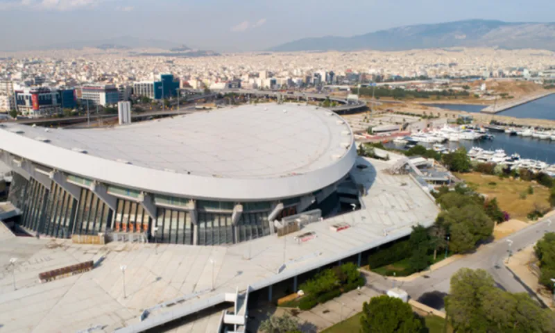 Κορονοϊός: Έβγαλαν τις μπασκέτες και στο ΣΕΦ (pic)